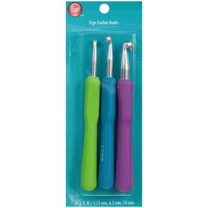 Boye Ergo Crochet Hooks, 3 Count